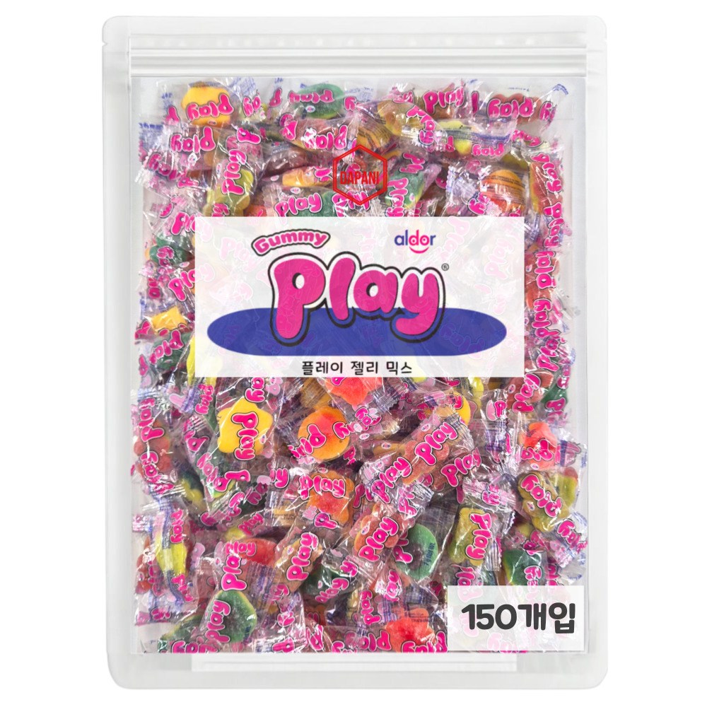 다파니 플레이젤리 씨 애니멀 곰젤리 대용량 150개입 19,900원