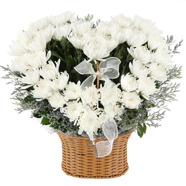 (주)99플라워 하트 영정바구니 [ST-FB264] 97,000원