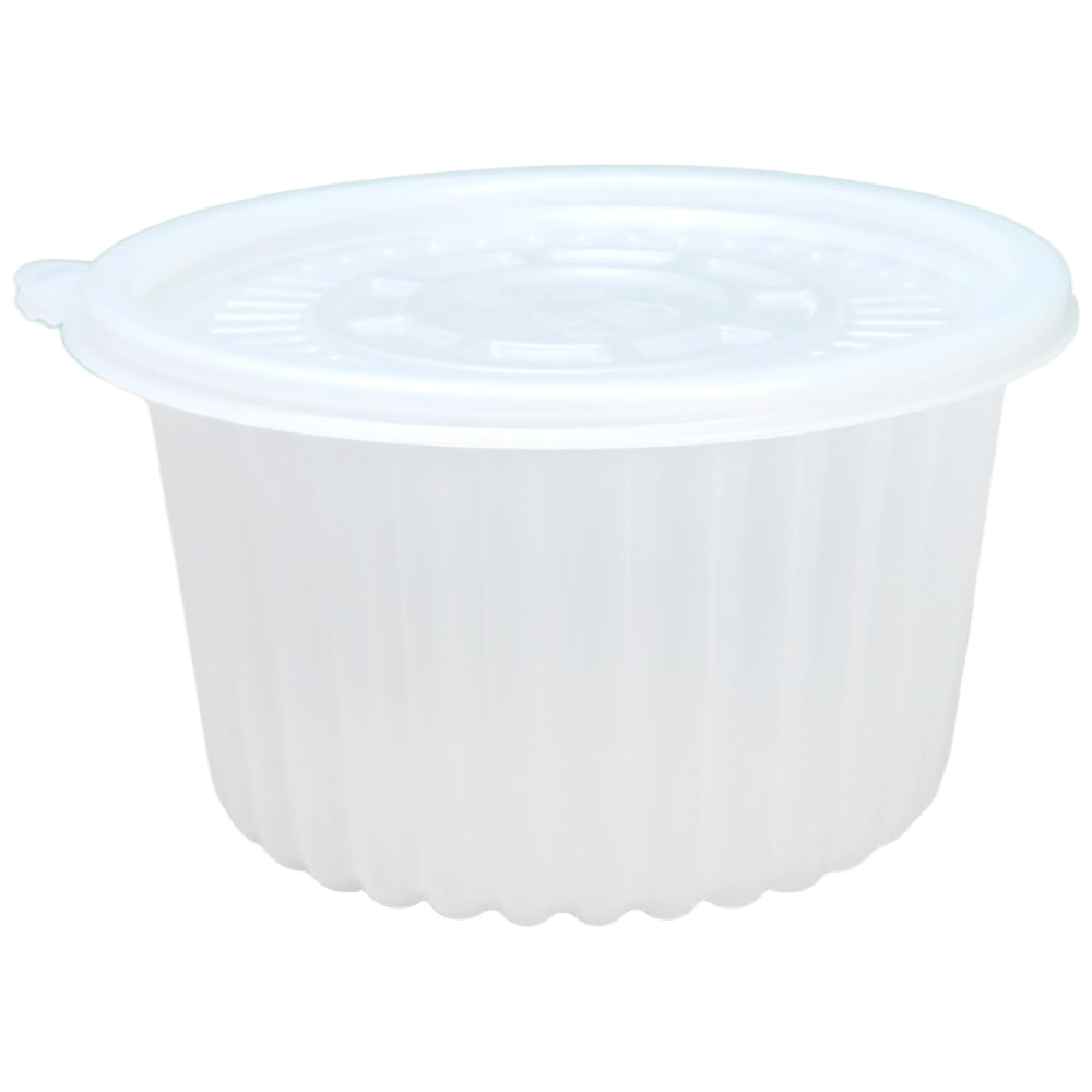 [포장용기] 우동 라면 158파이 원형용기 50개 + 뚜껑50개 전자렌지가능/배달용기(국내 생산), 158파이 용기(대)1030ml + 뚜껑, 50세트 21,500원