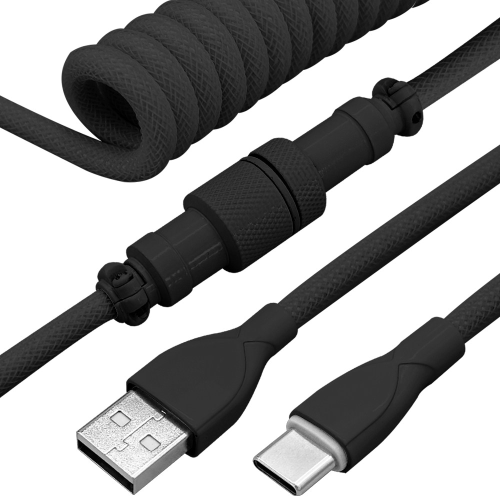 8K 고속 USB A to C타입 키보드 스프링 항공 케이블 패브릭 19,900원
