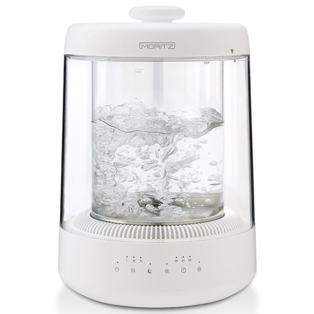 루미글래스 가열식 가습기 4L 대용량 SUS316 분리형 급수세척 아기 무드등 물멍 LED 가습기 MGU-040 79,000원