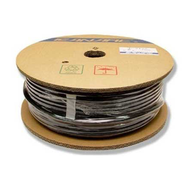 카나레 고급 마이크선 100m, L-2T2S, 검정색, 1개 304,000원