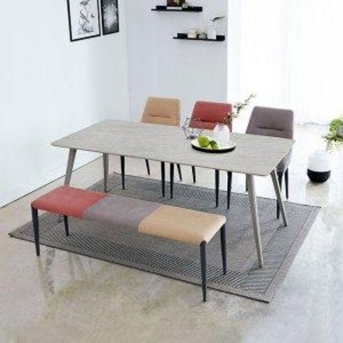 유씨엠 리안 세라믹식탁 6인세트(의자3EA+3인벤치1EA) 869,000원