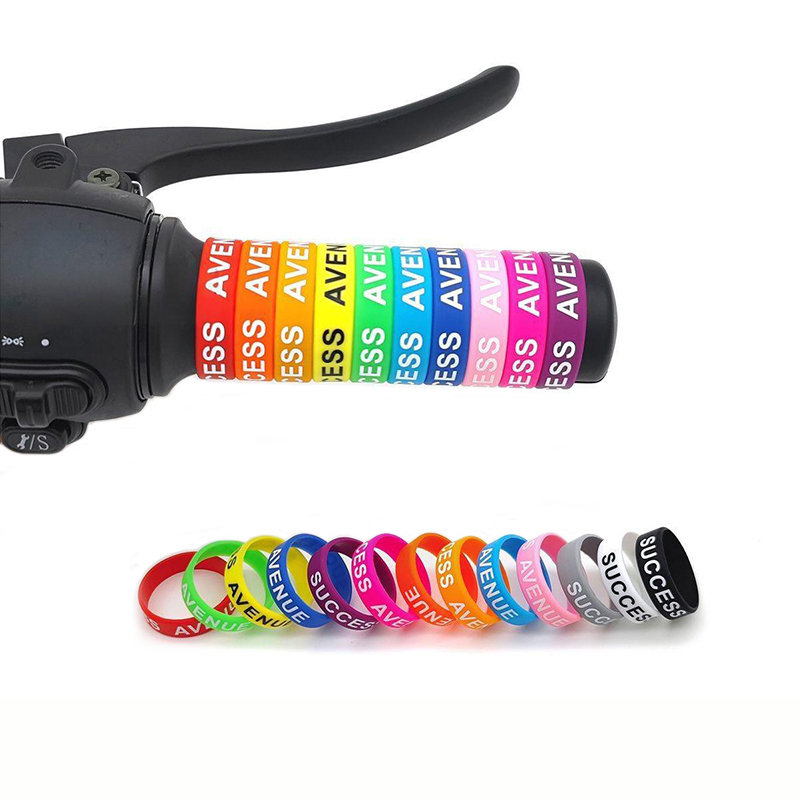 SEAMETAL 오토바이 핸들 미끄럼방지실리콘 원형 레버그립 손잡이커버 26p, 컬러, 1세트 9,900원