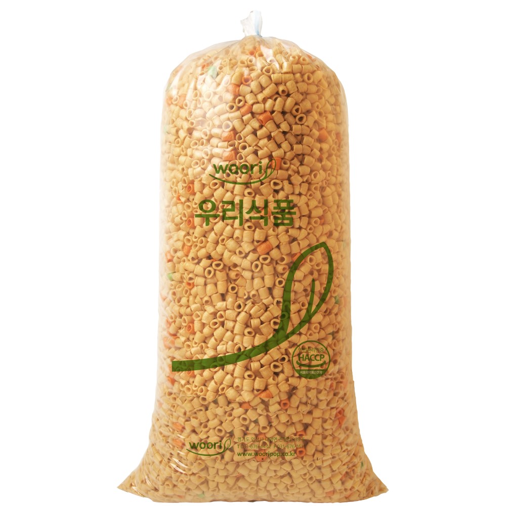 우리식품 마카로니 칼라 뻥튀기, 2.5kg, 1개 20,490원