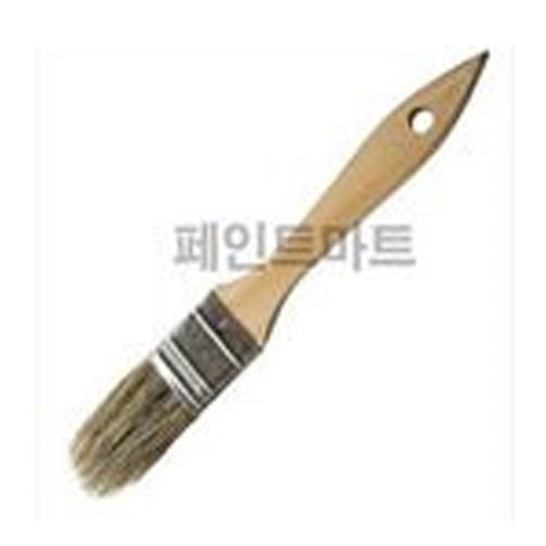 페인트 붓 25mm 작은붓 수성페인트붓 2개 한세트 2개 가격입니다 페인트붓 수성붓 1,600원