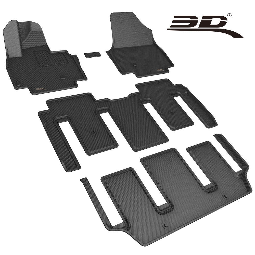 3D 카구 매트 TPE 카매트 기아 EV9 6인승 스위블시트 (23년-현재) TPE 차량용 바닥매트 340,000원