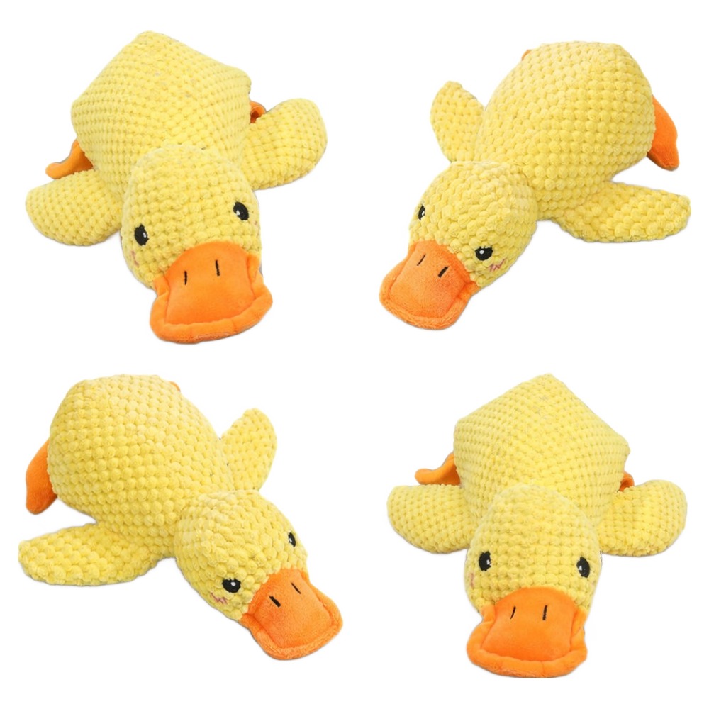 MAAH 강아지 대형 오리 삑삑이 인형, 옐로우, 4개 15,500원