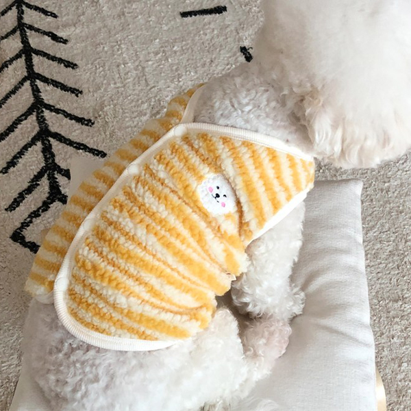 바이담수미 숑숑 단가라 강아지 조끼 23,900원