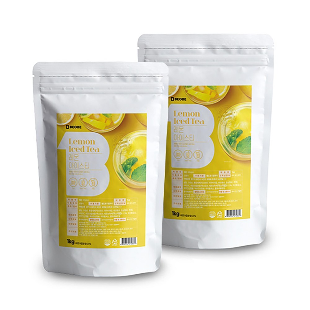 베오베 레몬 아이스티 파우더 1kg 2개세트 10,980원