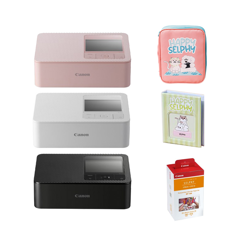 [당일배송] 캐논 SELPHY 셀피 CP1500 + 봄맞이 한정판 패키지 + 필름 인화지 108매 (RP108) 285,000원