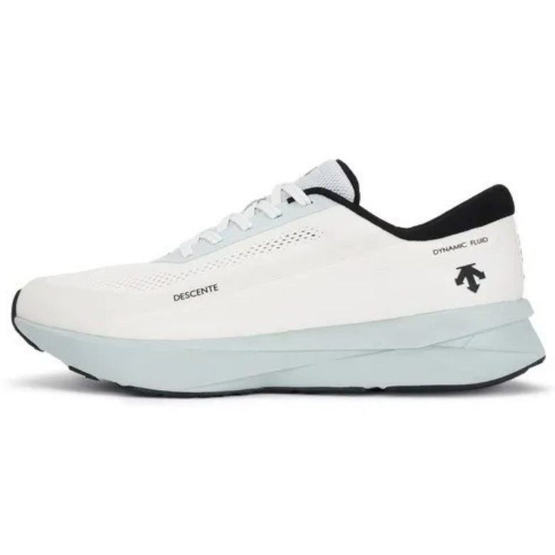 데상트 DESCENTE DFLUID 쾌적 러닝화 운동화 남여공용 화이트코스탈블루블랙  D5291RRN29-BE 99,900원