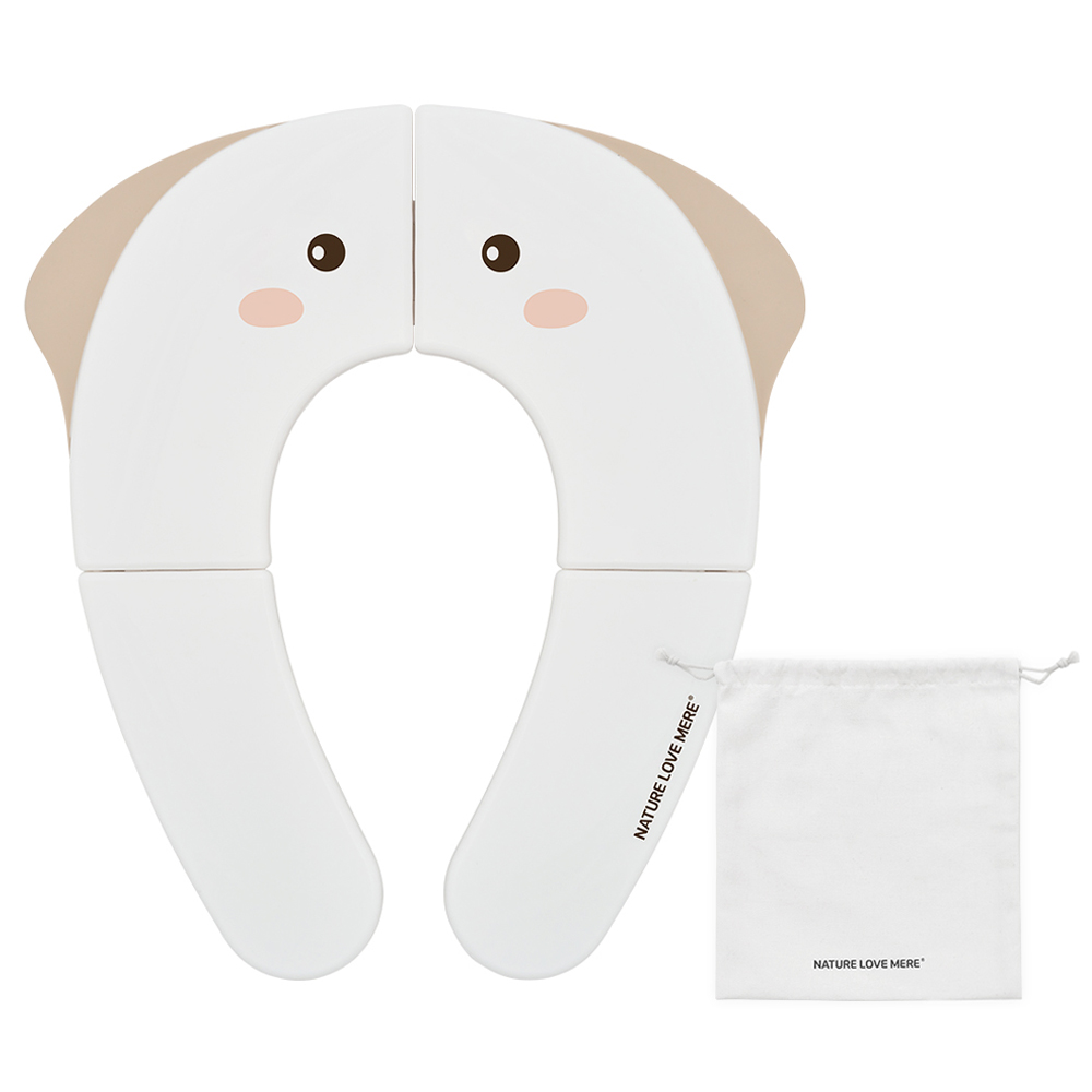 네이쳐러브메레 유아용 휴대 접이식 변기커버, 누디브라운 12,900원