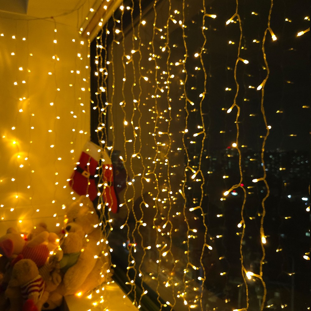 크리스마스 LED 24V 롱커튼전구 400구 홈 인테리어 창문 테라스(1.9*2M) 49,800원