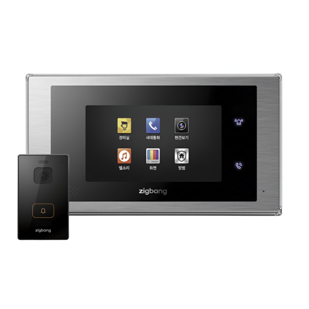 [자가설치]7인치형 직방/삼성 공동현관로비폰 통화 디지털 비디오폰 SHT-3527 309,000원