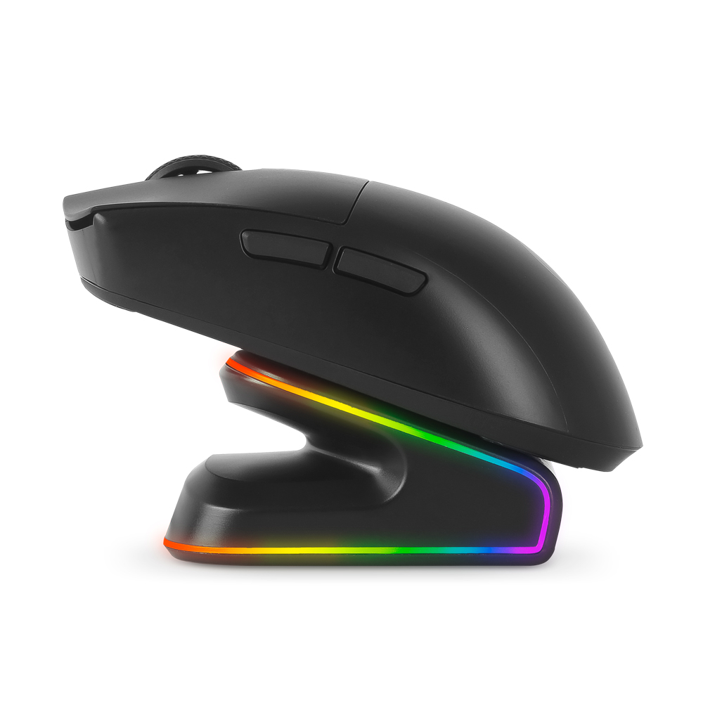 지클릭커 슈퍼히어로 OP99 MASTER 르캄프 라이트 초경량 게이밍 무선 블루투스 마우스 블랙 25,900원