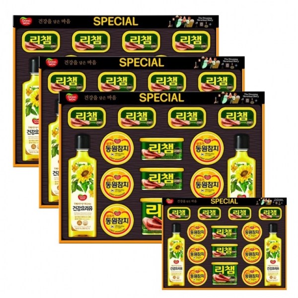 LW 동원 스페셜39호 선물세트 1박스(4세트입) 리챔 참치 요리유 설날 추석 명절 269,200원