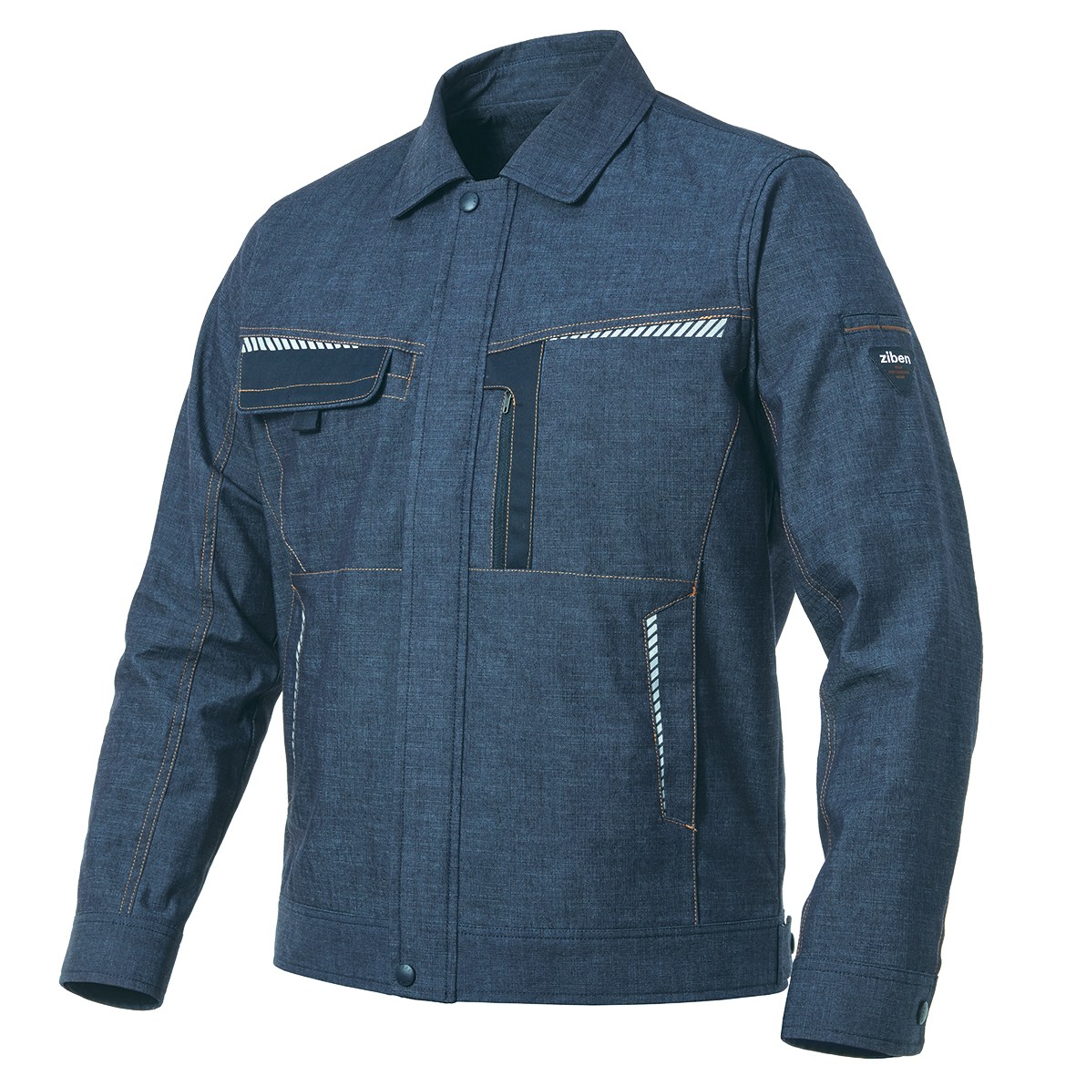 지벤 춘추 작업복점퍼 [ ZB-J1805 ] 세련된 디자인의 (ZB-P1805 바지와 세트연출상품), 1개 51,700원