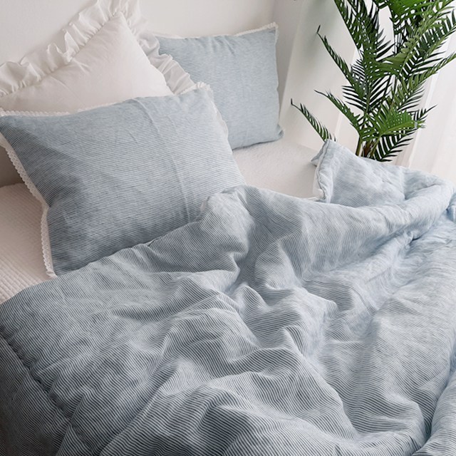 핸드메이드 부드럽고 시원한 린넨 모달 여름이불 S/Q 212,400원