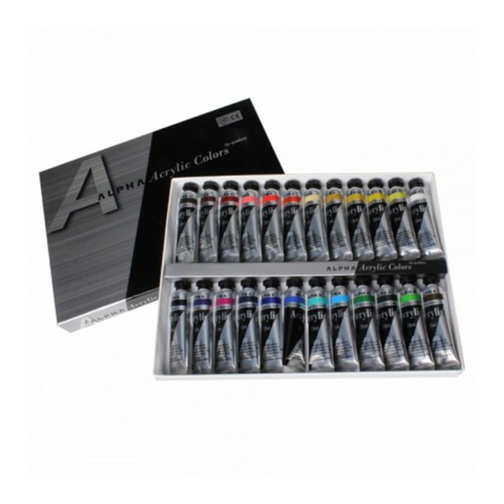 알파 실버 아크릴물감 20ml 24색 24,500원