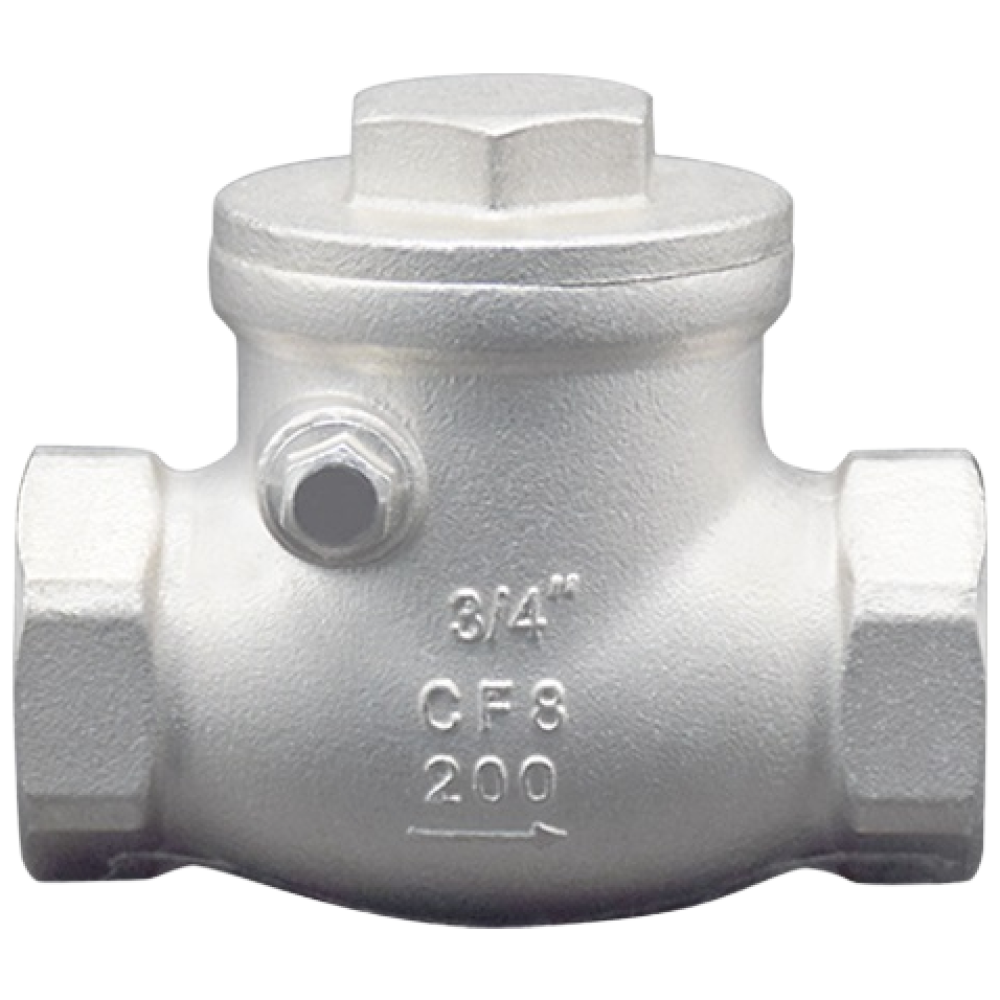 스텐 나사 스윙 체크 밸브 8A-80A,SWING CHECK VALVE,배관 자재,수도 배관 부속,설비 부품,SUS304, 1개 11,500원