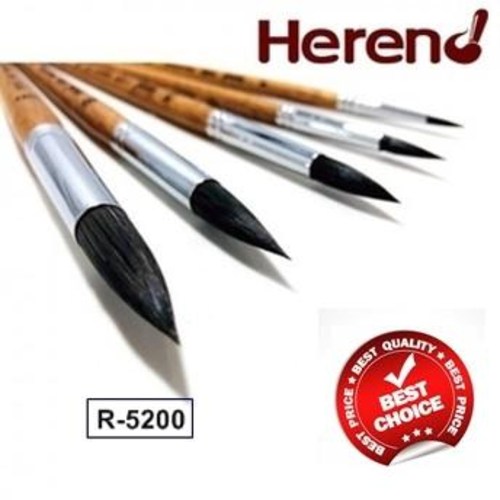 헤렌드 수채화붓 R-5200 둥근붓 청설모붓 미니 긴붓대 낱개  (옵션선택) 114,800원