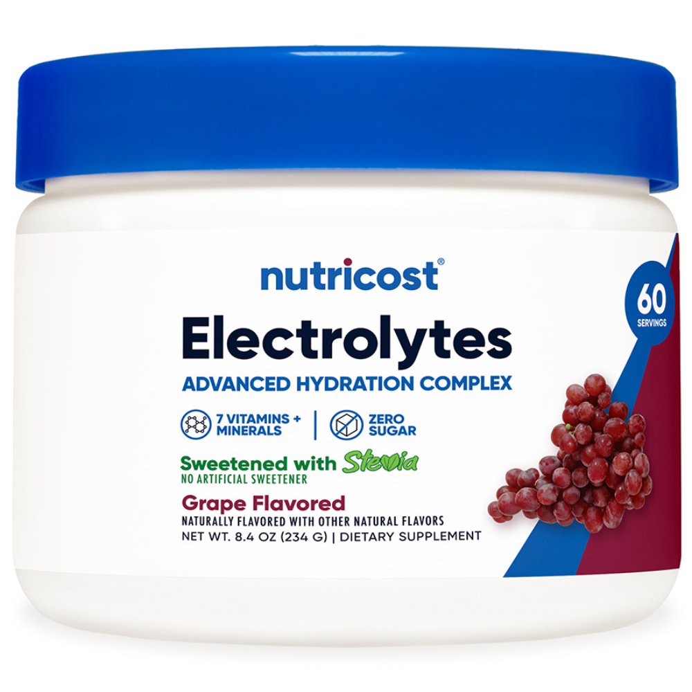뉴트리코스트 일렉트로라이트 컴플렉스 전해질 보충제 60회분 포도맛 1병, 60회분, 1세트 30,000원