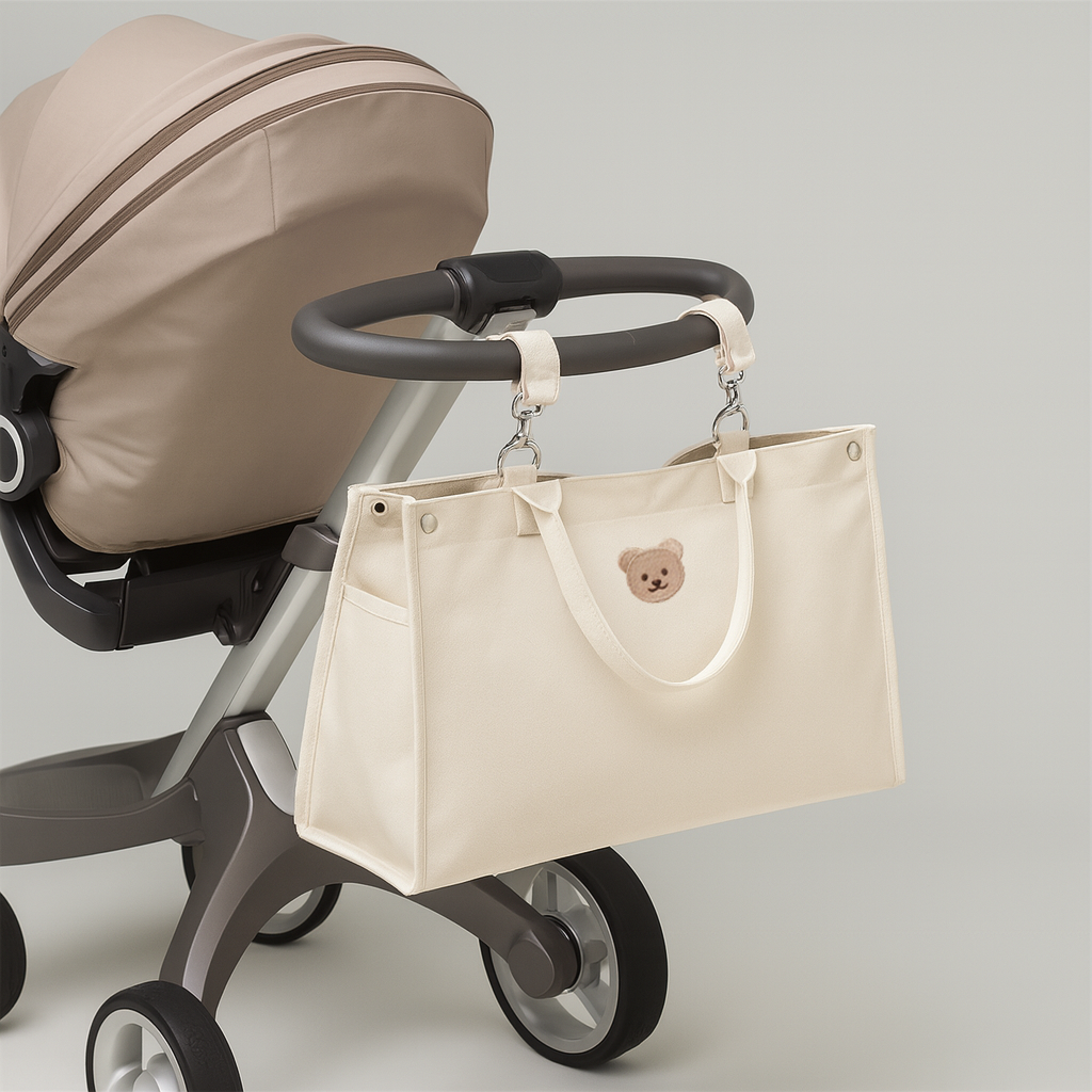 제이로이 유아용 대형 캔버스 기저귀가방 15,900원