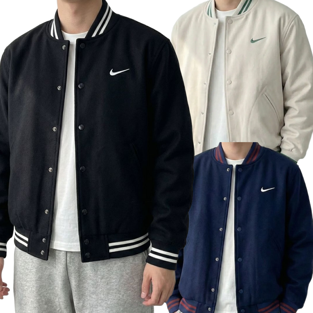 나이키 남성 야구점퍼 봄가을 빈티지 오버핏 재킷 상의 바시티 캐주얼 코트 119,000원