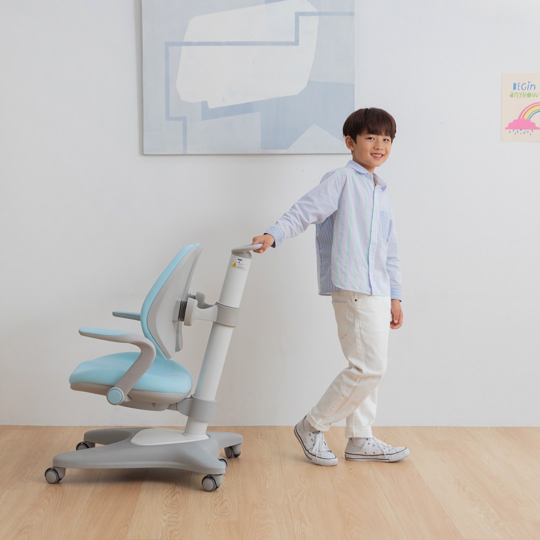 핏쳐 키즈 높이 조절 의자 체어 C1, 블루 169,000원