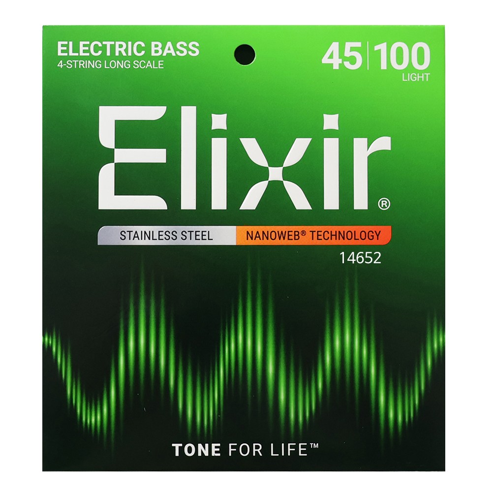 엘릭서 스테인레스 4현 베이스 기타줄 45-100 (14652) 80,000원