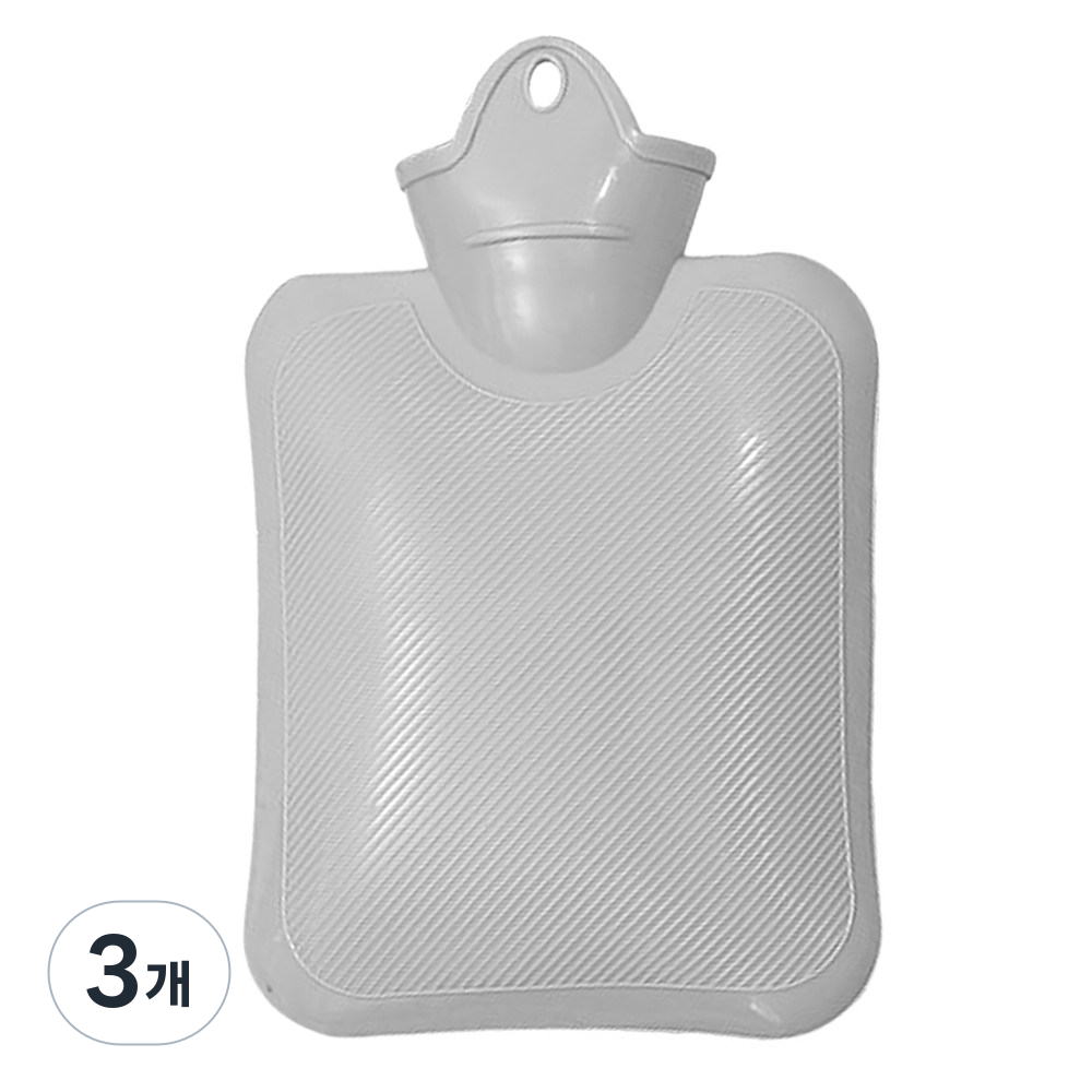 오마이리빙 오래가는 보온 물주머니 핫팩, 3개, 실버그레이2L 10,150원
