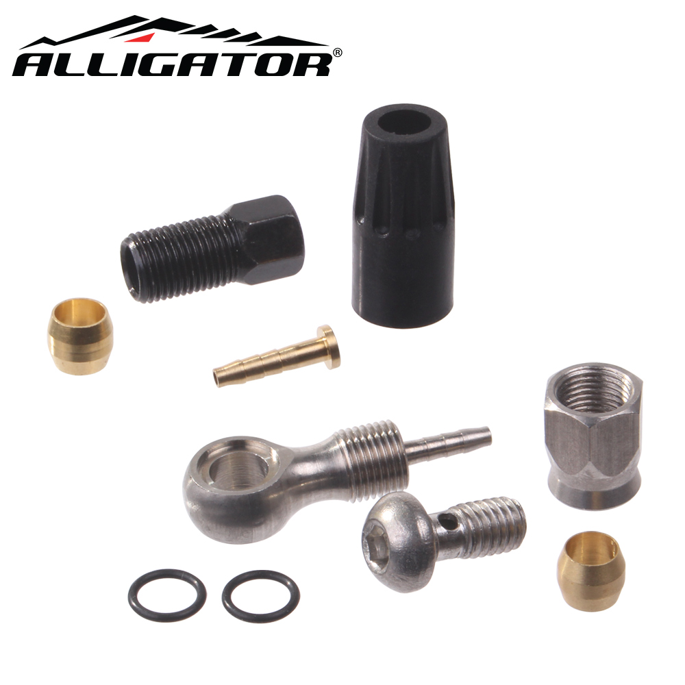 앨리게이터 유압 케이블 마감재 (인서트 올리브 벤조볼트 시마노 디스크 브레이크) 4,500원