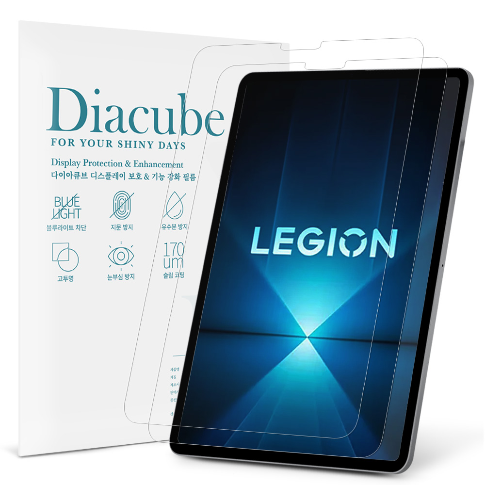 다이아큐브 레노버 리전 Y700 3세대/4세대 2024/2025 공용 프리미엄 고화질 저반사 AR 액정보호필름 2P 간편부착 29,700원