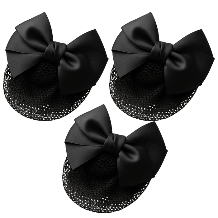 미니코지 리본 헤어망 머리망 올림머리핀 6,900원