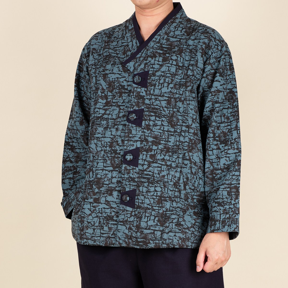 다오네우리옷 남자-먹나염 도비 저고리 생활한복(개량한복) 61,000원