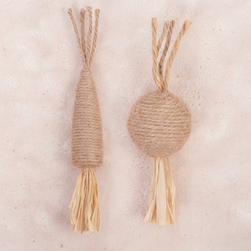 알송이 고양이 스틱 새끼 어금니 장난감 더블무 2종 세트, 혼합색상, 1세트 4,700원