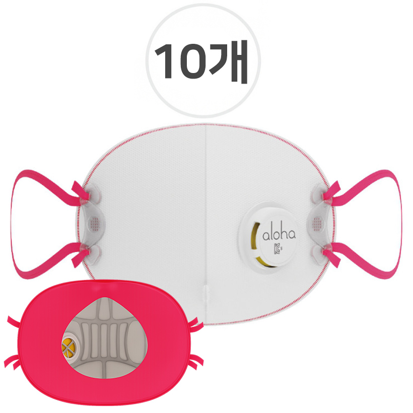 크리넷 알로하 특급 방진마스크 AF002V AF012V 안면부여과식 밸브형 보형물타입, AF002V 화이트, 10개 26,000원