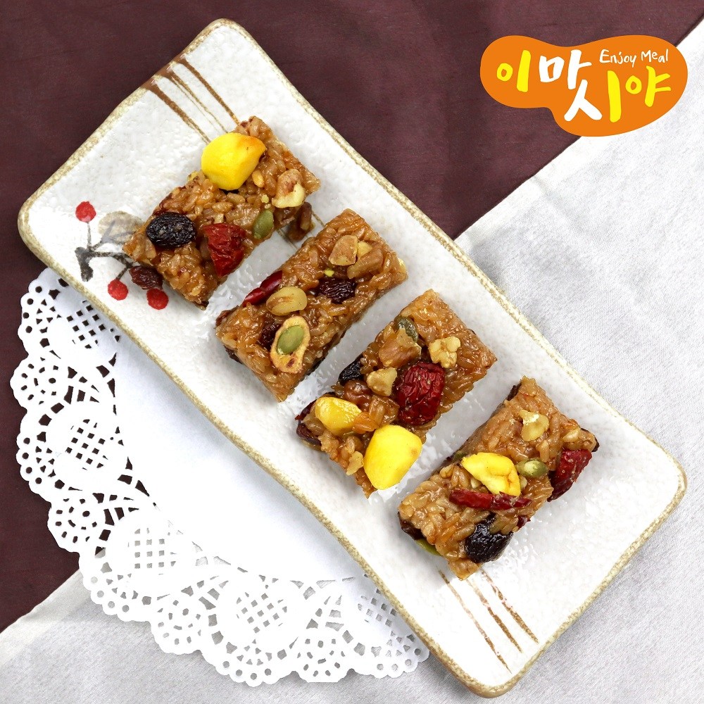 이마시아백세건강약밥 냉동식품 개별포장 행사답례품 전통찹쌀약밥 식사대용 영양간식 맛있는양념의건강약식, 100개, 40g 74,600원