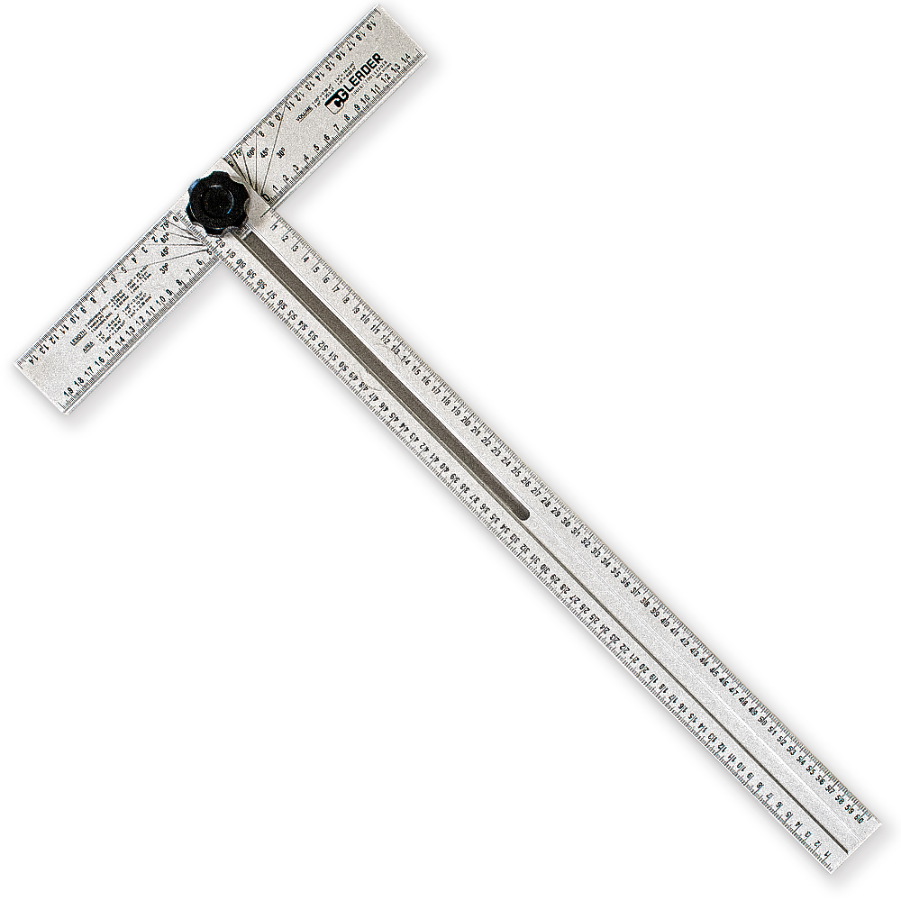 툴리버 타일 T자 티자 각도조절 알루미늄 제도용 작업용자 650mm 65cm 자, 1개 21,000원