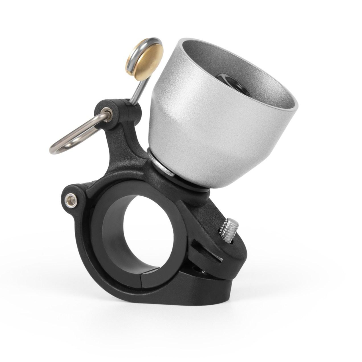 락브로스 고데시벨 미니 트로피 자전거 벨 90dB 초경량 핸들바 벨, 1개, 실버 13,900원