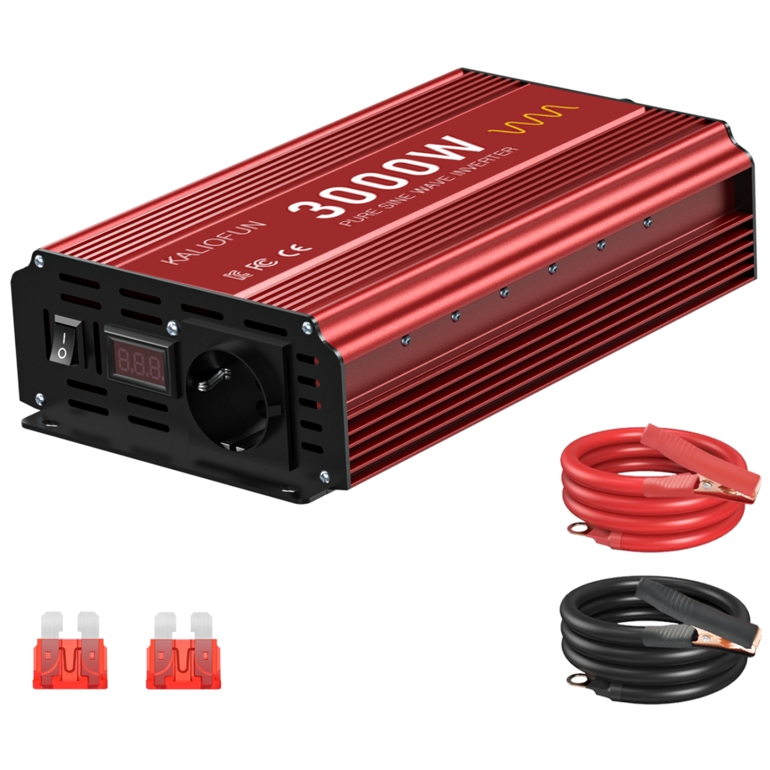 KALIOFUN 순수 정현파 인버터 한국형 플러그 60hz 220V KC 인증  용량 3000W 151,950원