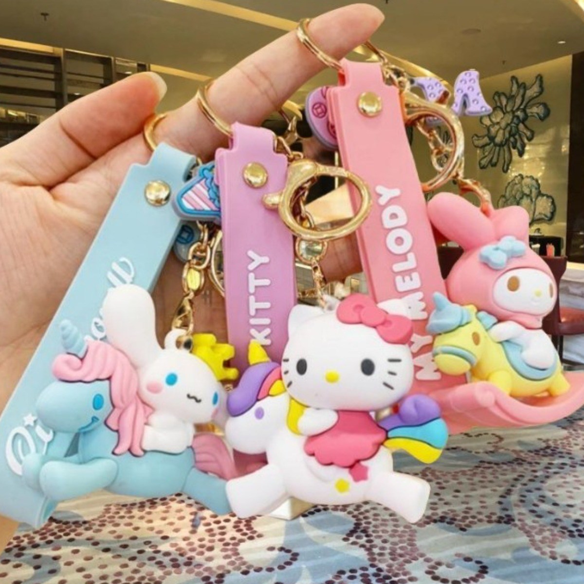 [지우프랜즈] 유니콘 산리오 키링 열쇠고리 선물 3,900원