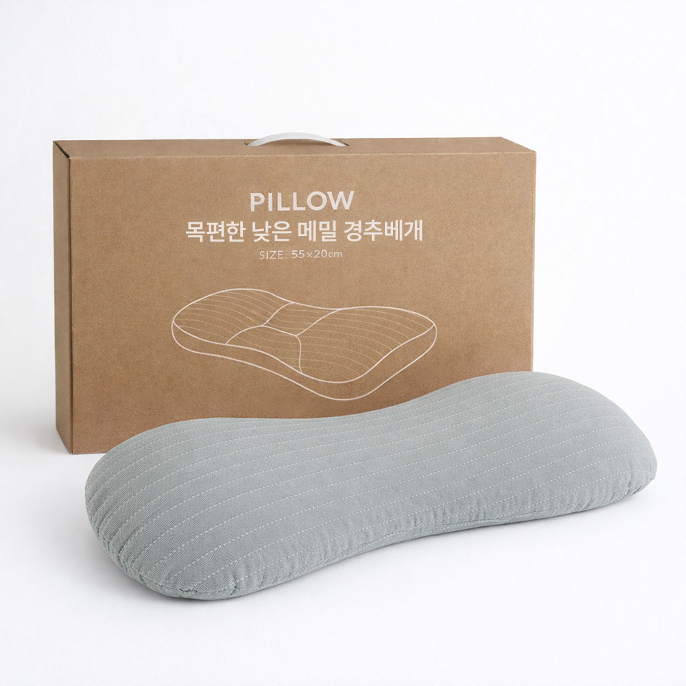 핫쏘잇 목편한 낮은 메밀 경추베개 13,800원