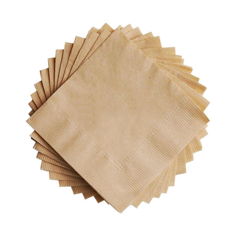 월드몰 칵테일냅킨 냅킨 내프킨 휴지 업소용 식당 테이블 갈색 2200매입 1박스 9,900원