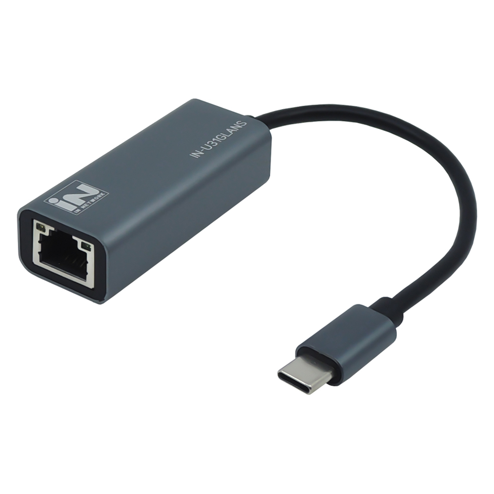 인네트워크 USB3.0 C타입 유선 랜카드 메탈 9,500원