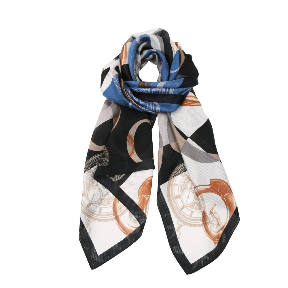 엘르 타임블럭 롱 실크 스카프 SE839S307 36,000원