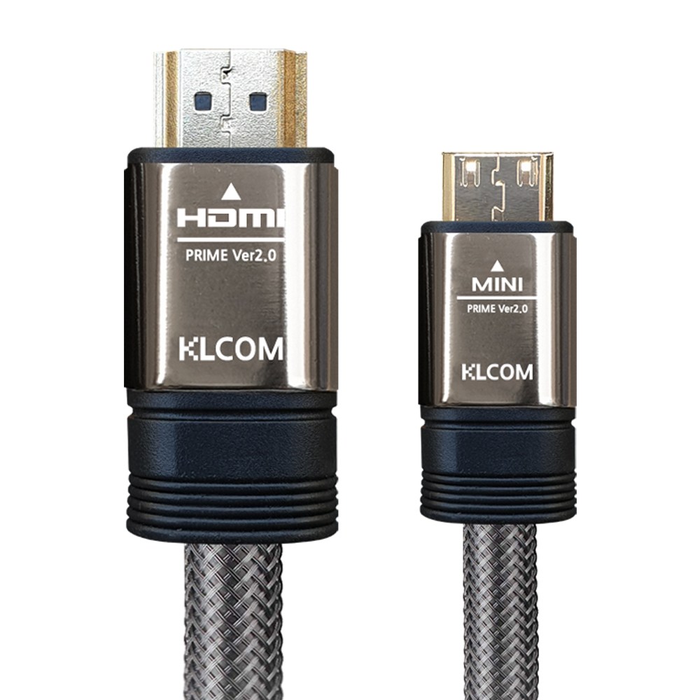케이엘컴 4K UHD Mini HDMI to HDMI V2.0 케이블 22,000원
