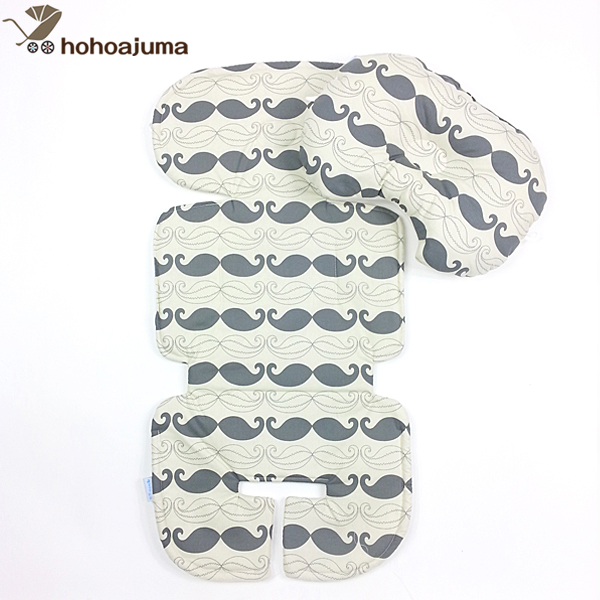 호호아줌마 유모차시트 라이너 + 짱구베개 신생아 부터 사용, 그레이 고래시트 + 짱구베개, 1개 33,800원