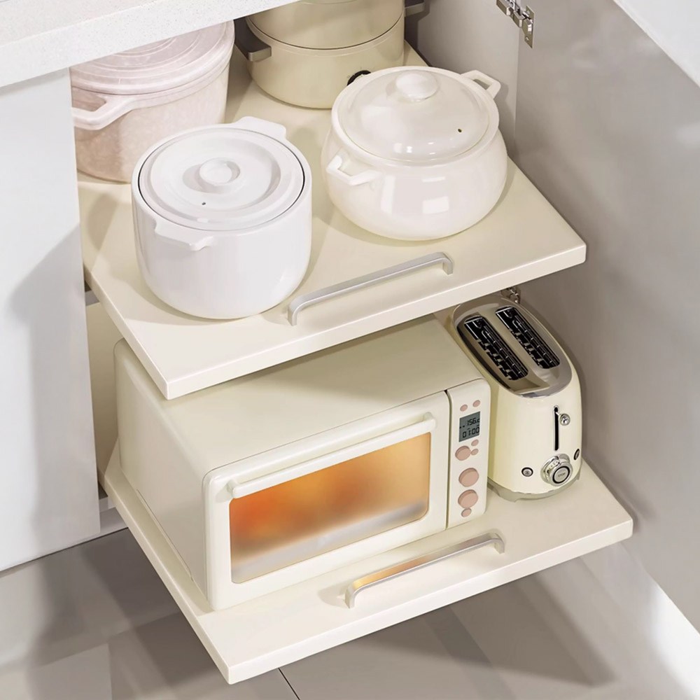 10인용 가능 블레오 무타공 슬라이딩 주방 레일 선반 23,650원